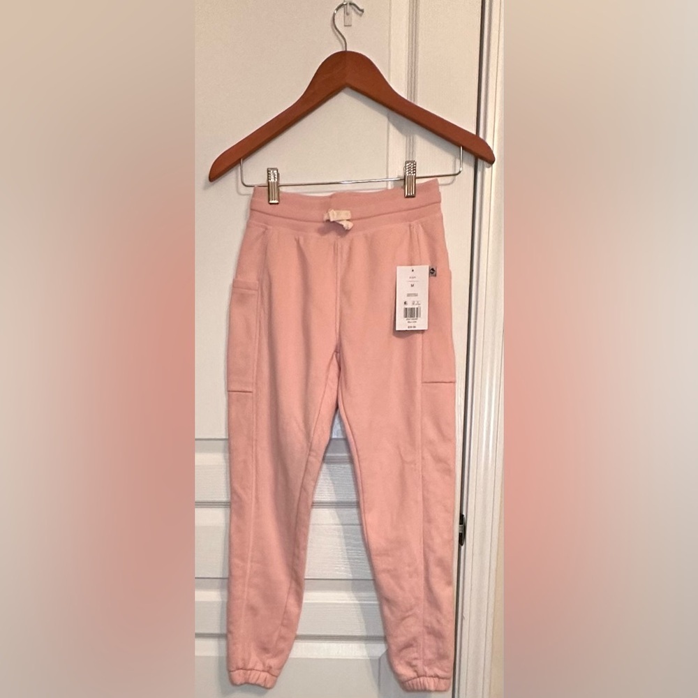 Ocean + Coast, Pink Joggers, Size Medium